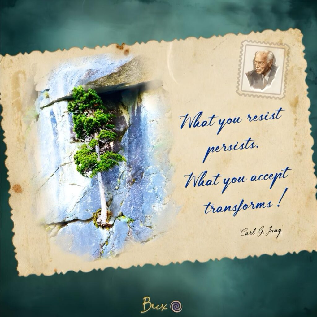 C.G. Jung What You Resist Persists