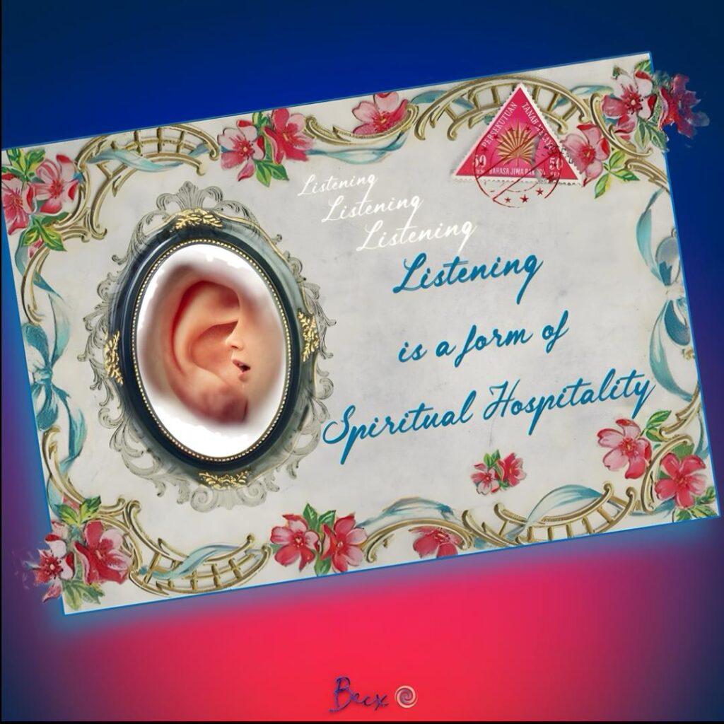 Listening is Spiritual Hospitality